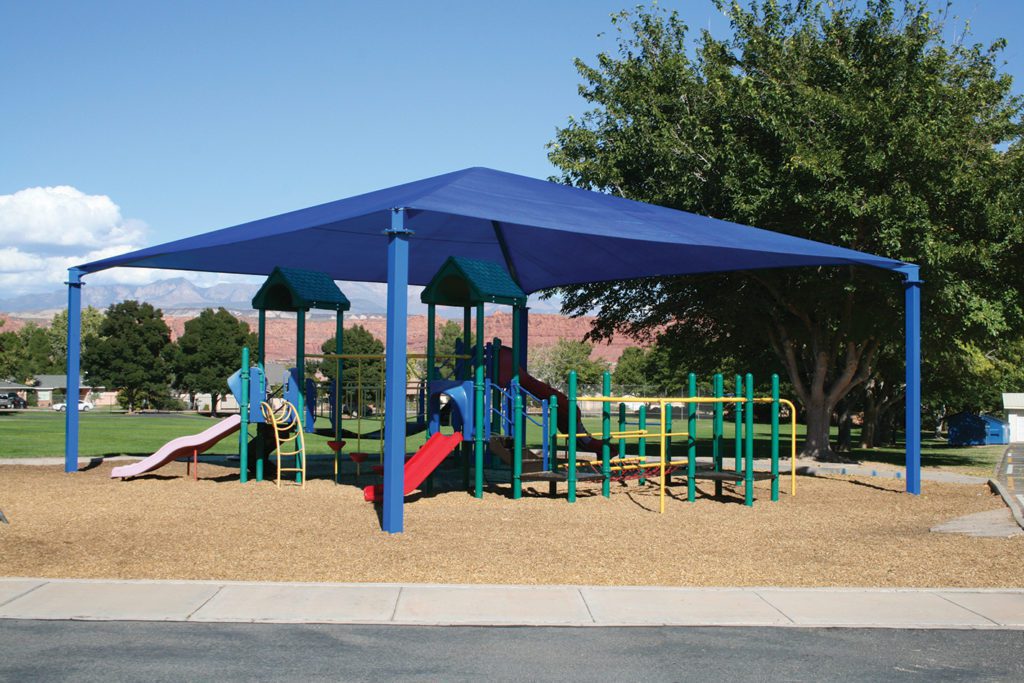Hip Shade Canopy Blue